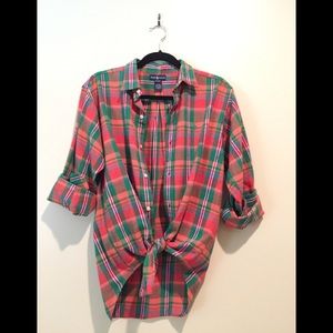 Ralph Lauren Polo Flannel Button Down Shirt
